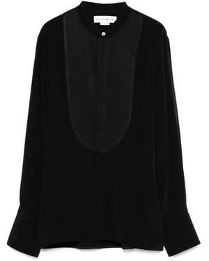 Victoria Beckham Camicia A Maniche Lunghe - Nero