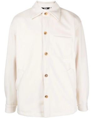Gcds Jacket With Embroidery - Natural
