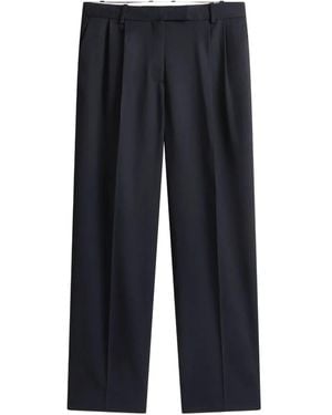 Tommy Hilfiger Pantaloni Plissé - Blu