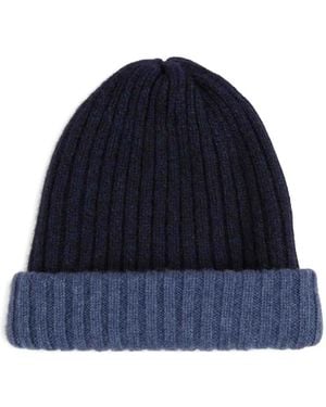 Fedeli Berretto A Coste - Blu