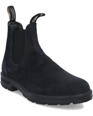 Blundstone スエード ブーツ - ブラック