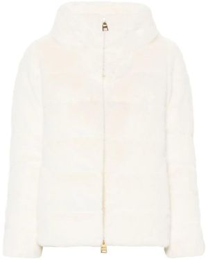 Herno Faux Fur Jacket For - White