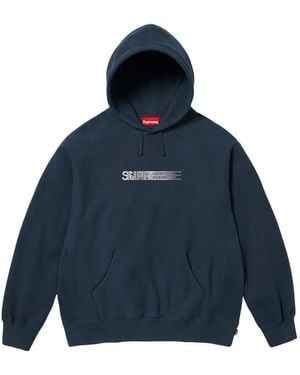 Supreme X Swarovski Motion-Logo Hoodie in Black for Men | Lyst UK