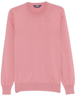 K-Way Sebastien Pullover Mit Rundem Ausschnitt - Pink