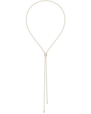 Boucheron 18K Tie Diamond Necklace - White