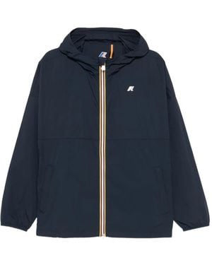 K-Way Gamalieul Hoodie Mit Logo-Patch - Blau