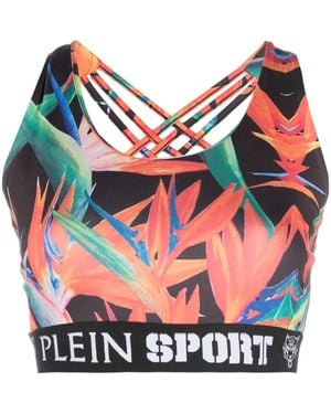 Philipp Plein プリント ブラ - レッド