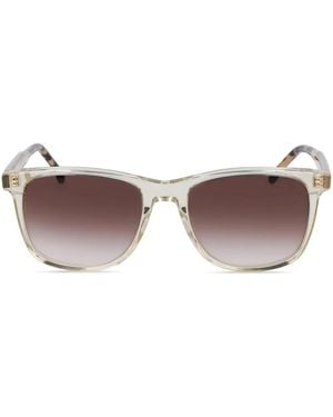 Paul Smith スクエアフレーム サングラス - ブラウン