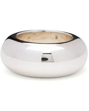 Sophie Buhai Sterling Tube Ring - White