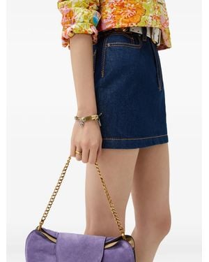 Versace Logo Tag Bracelet - Blue