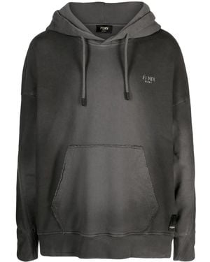 Fendi ロゴ パーカー - ブラック