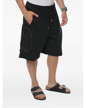 Just Cavalli Drawstring-Fastening Shorts - Black
