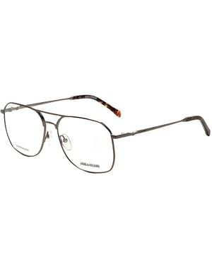 Zadig & Voltaire Gafas Con Montura De Piloto Y Doble Puente - Blanco