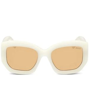 PUCCI Sonnenbrille Mit Geometrischem Gestell - Natur