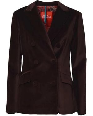 ..,merci Double-Breasted Jacket - Black