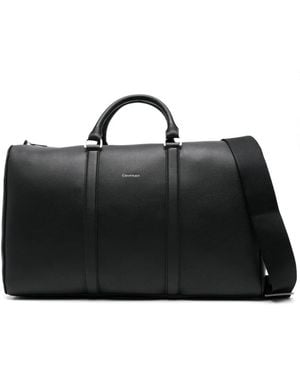 Calvin Klein Sac Fourre-Tout À Design Structuré - Black
