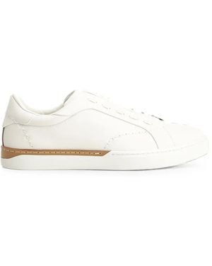 Fendi Elasticated Slip-On Sneakers - White