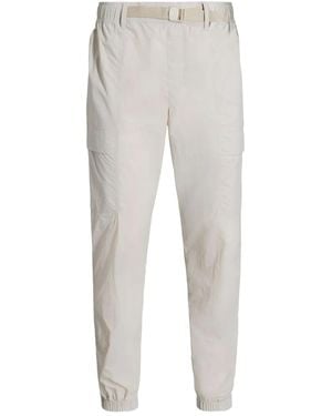 ALPHATAURI Belted Cargo Trousers - Grey