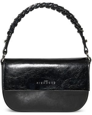 John Richmond Bolso De Mano Mini Con Diseño Fruncido - Negro
