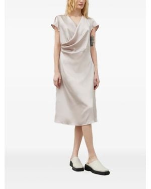 Bruuns Bazaar Drapiertes Minikleid - Weiß