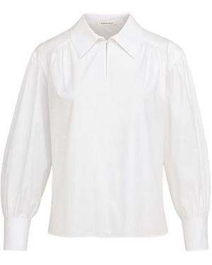 By Malene Birger Leonora Organic Cotton Blouse - White