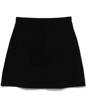 Lisa Yang Cashmere A-Line Skirt - Black