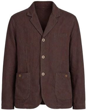 Casey Casey Flap-Pocket Shirt Jacket - Brown