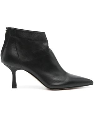 GISÉL MOIRÉ Elise Boots - ブラック