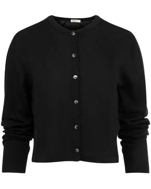 KHAITE Cardigan Con Bottoni - Nero