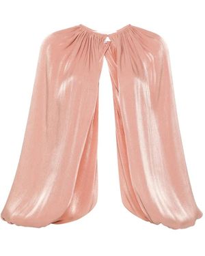 Costarellos Geraffte Jacke - Pink