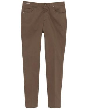 Corneliani Five-Pocket Trousers - Brown