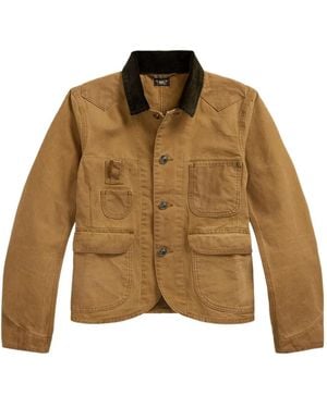 RRL Caitlyn Canvas Jacket - Brown