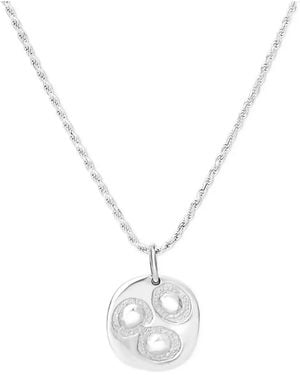 Bleue Burnham Pendant-embellishment Necklace - Blanco