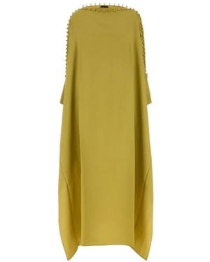 Taller Marmo Mila Button-Detail Kaftan - Yellow