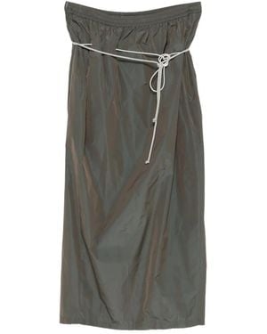 Magliano Falda Gabber Con Cordones - Gris