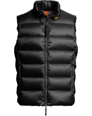Parajumpers Chaleco Jeordie Con Cuello Alto - Negro