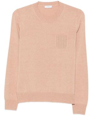 Peserico Embellished-Detail Sweater - Natural