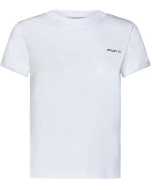 Coperni Crew-Neck T-Shirt - White