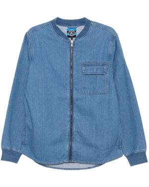 SPORT b. by agnès b. Logo-Patch Jacket - Blue