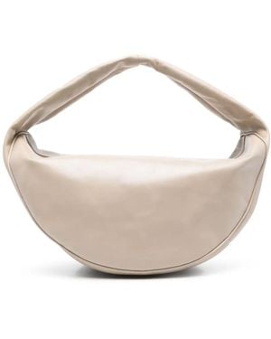 BY FAR Large Cush Dryland Shoulder Bag - White