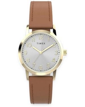 Timex Main Street 30Mm Watch - White