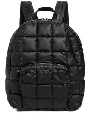 VEE COLLECTIVE Gesteppter, Wattierter Porter Rucksack - Schwarz