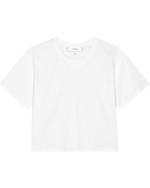 FRAME T-Shirt À Manches Courtes - Blanc