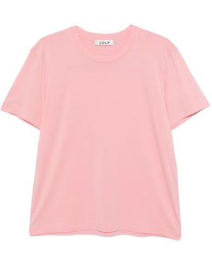 CDLP T-Shirt À Col Rond - Rose