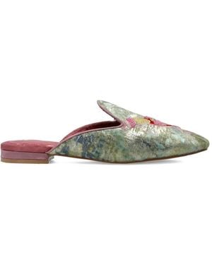 Kurt Geiger Mules À Broderies - Multicolour