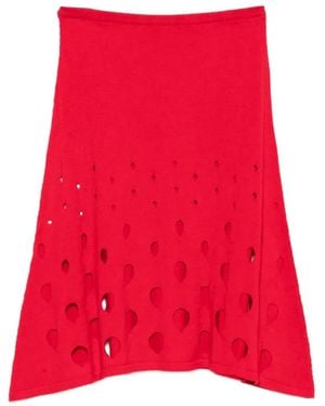 GIMAGUAS Minifalda Aros - Rojo