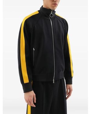 1989 STUDIO Stripe-Detail Zip-Up Jacket - Blue