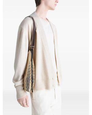 Lemaire X Filt Borsa A Spalla Media - Bianco