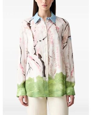 Stine Goya Relaxed-Fit Long-Sleeve Shirt - Green