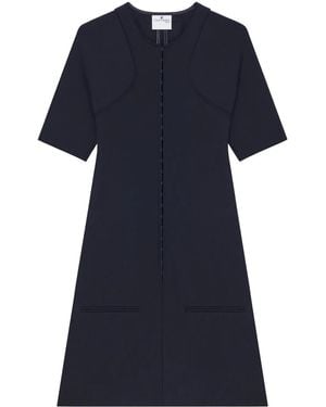 Courreges A-Line Mini Dress - Blue